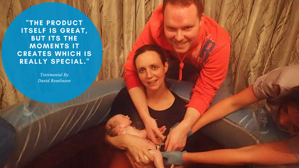 Birth Pool In A Box Testimonial By David Rowlinson