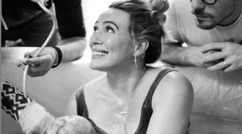 Hilary Duff's Empowering Home Birth