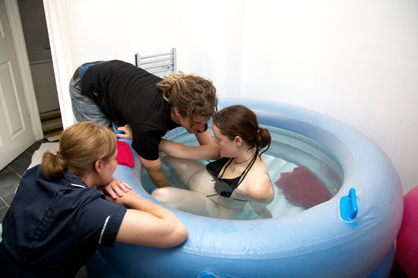 Birth Scene Pool Water Birth Gallery | Real Homes, Real Calm | Birth Pool in a Box ...