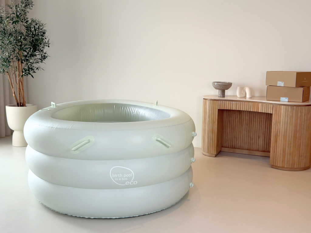 Birth Pool in a Box Eco Personal Matcha Mist Pool and EVERYTHING YOU NEED Bundle