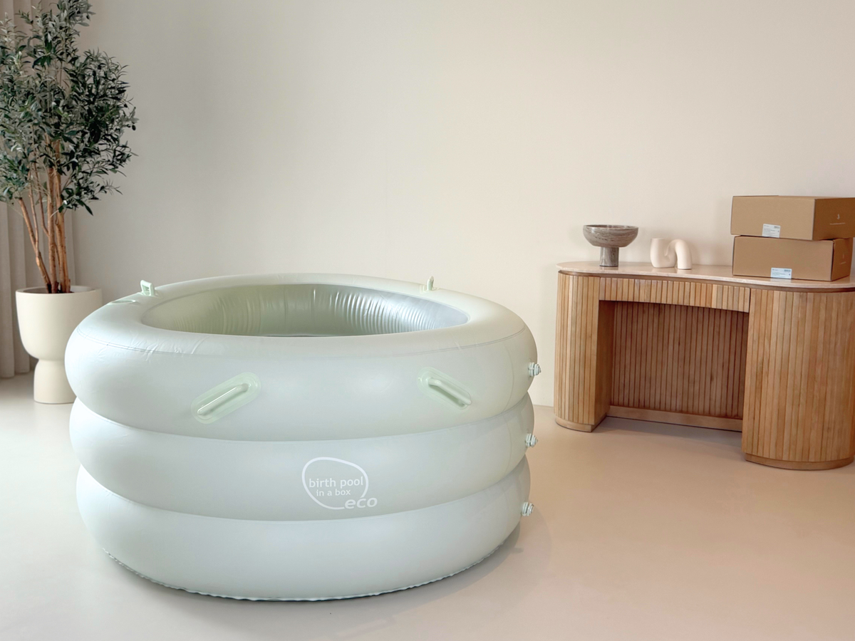 Birth Pool in a Box Eco Personal Matcha Mist Pool and EVERYTHING YOU NEED Bundle