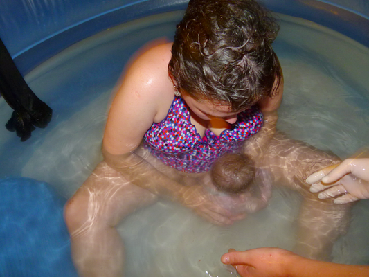 Birth Scene Pool Water Birth Gallery | Real Homes, Real Calm | Birth Pool in a Box ...