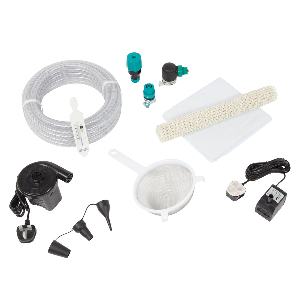 Birth Pool in a Box Eco Personal Blue Pool and EVERYTHING YOU NEED Bundle