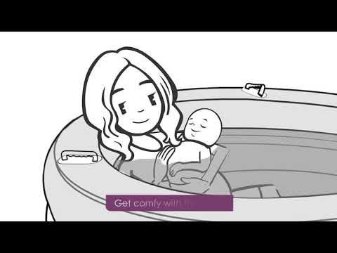 Birth Pool in a Box Personal Pool with Liner - Mini & Regular Size